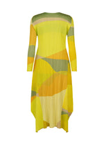 A detail shot of the PLEATS PLEASE ISSEY MIYAKE ORBIT dress.
