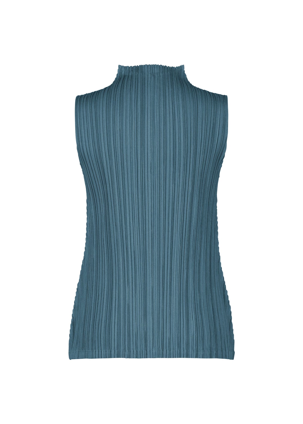 A detail shot of the PLEATS PLEASE ISSEY MIYAKE MELLOW PLEATS top.