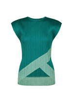 TWIRL Top Turquoise Green