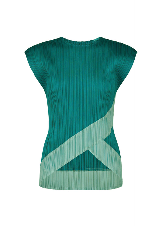 TWIRL Top Turquoise Green