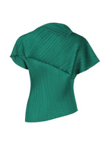 A detail shot of the PLEATS PLEASE ISSEY MIYAKE LEAP top.