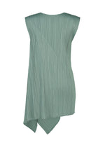 A detail shot of the PLEATS PLEASE ISSEY MIYAKE FOLD tunic.