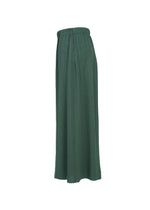 A detail shot of the PLEATS PLEASE ISSEY MIYAKE A-POC BOTTOMS trousers.