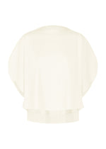 A product shot of the PLEATS PLEASE ISSEY MIYAKE A-POC SLICE shirt in white.