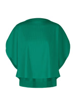 A product shot of the PLEATS PLEASE ISSEY MIYAKE A-POC SLICE shirt in fresh green.