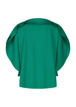 A detail shot of the PLEATS PLEASE ISSEY MIYAKE A-POC SLICE top.