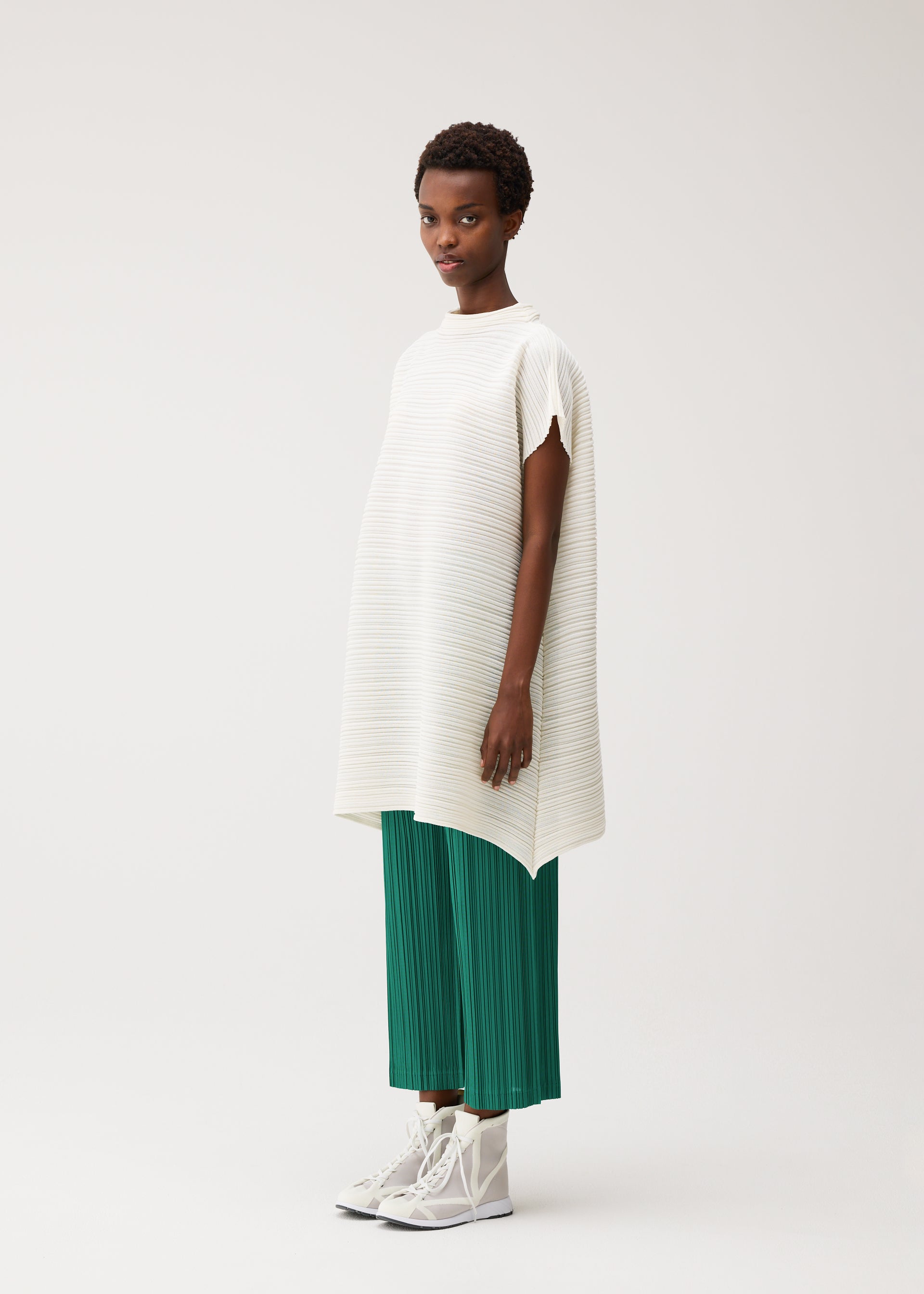 PAPER BOUNCE KNIT Top Pale Yellow