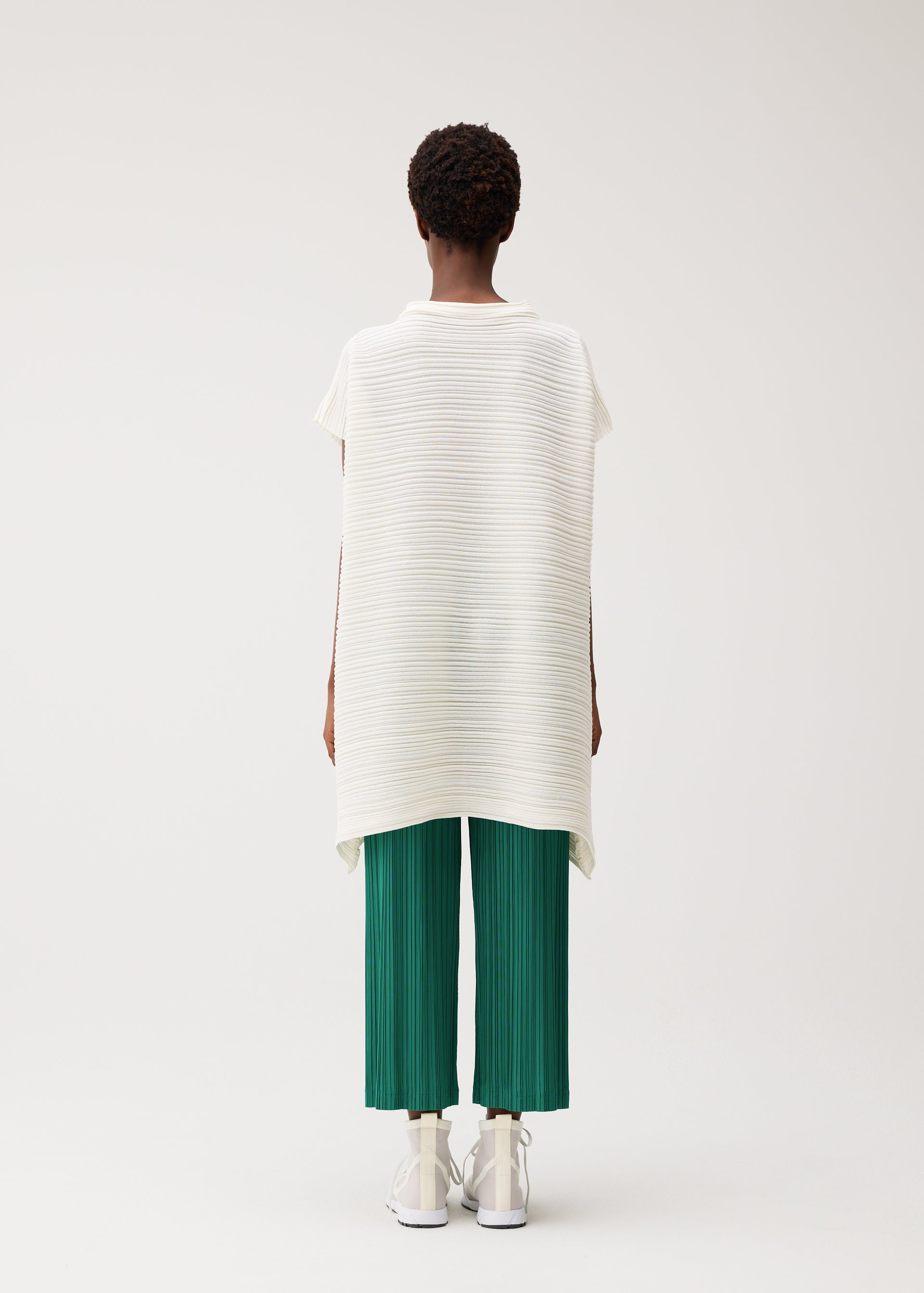 PAPER BOUNCE KNIT Top White