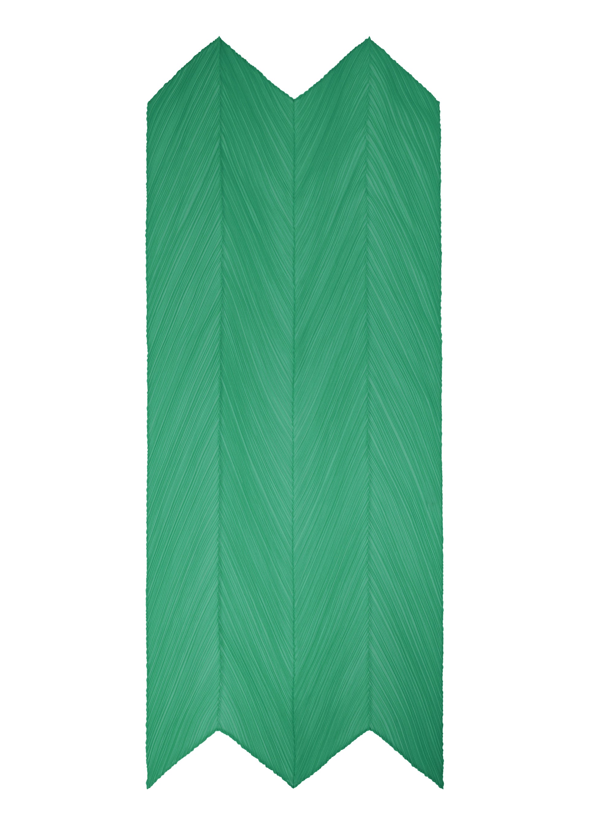 A detail shot of the PLEATS PLEASE ISSEY MIYAKE MONTHLY SCARF JULY stole.