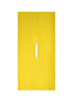 A product shot of the PLEATS PLEASE ISSEY MIYAKE MADAME-T OCTOBER stole in yellow ocher.