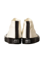 CANVAS DECK SHOES-HI Shoes White x Black