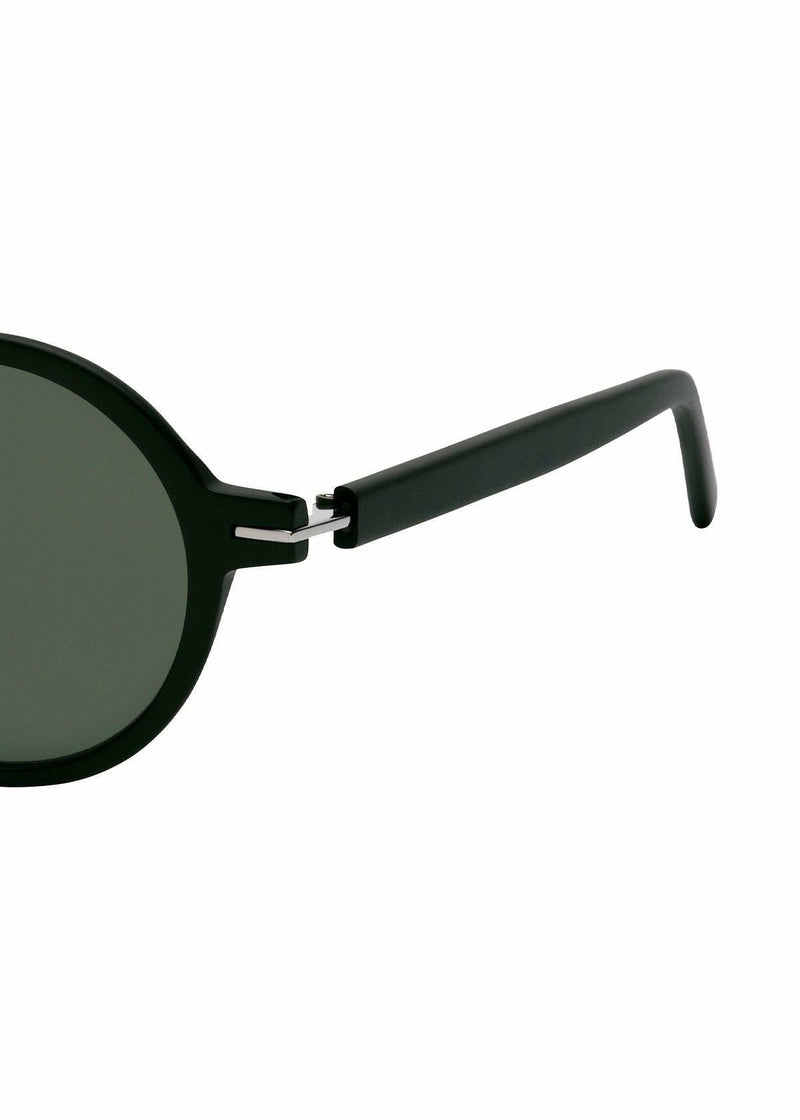 GEOMETRY-ROUND Glasses Matte Black