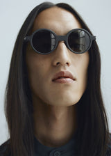 GEOMETRY-ROUND Glasses Matte Black