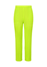 NEW COLORFUL BASICS 3 Trousers Yellow Green