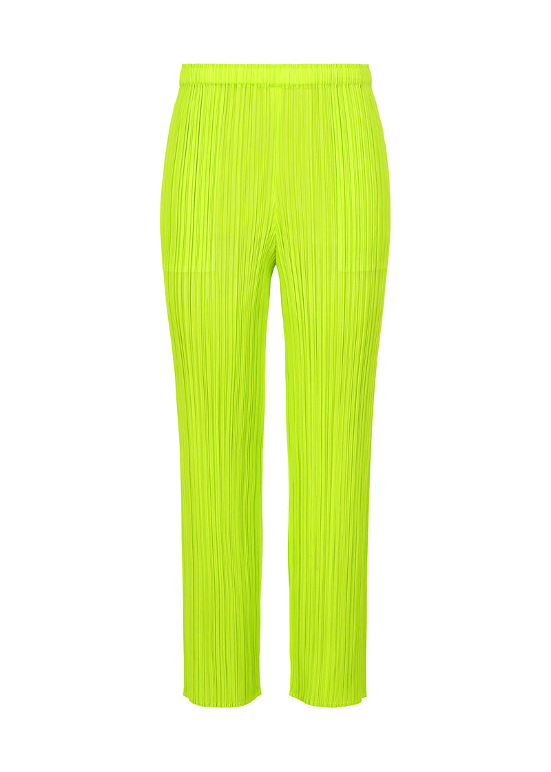 NEW COLORFUL BASICS 3 Trousers Yellow Green