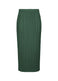 NEW COLORFUL BASICS 3 Skirt Dark Green