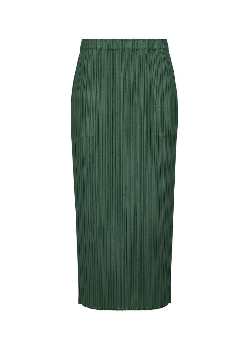 NEW COLORFUL BASICS 3 Skirt Dark Green