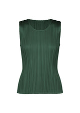 NEW COLORFUL BASICS 3 Top Dark Green