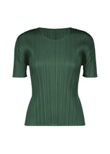 NEW COLORFUL BASICS 3 Top Dark Green