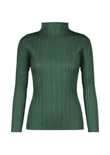 NEW COLORFUL BASICS 3 Top Dark Green