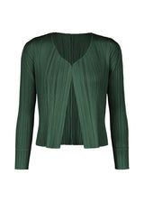 NEW COLORFUL BASICS 3 Cardigan Dark Green